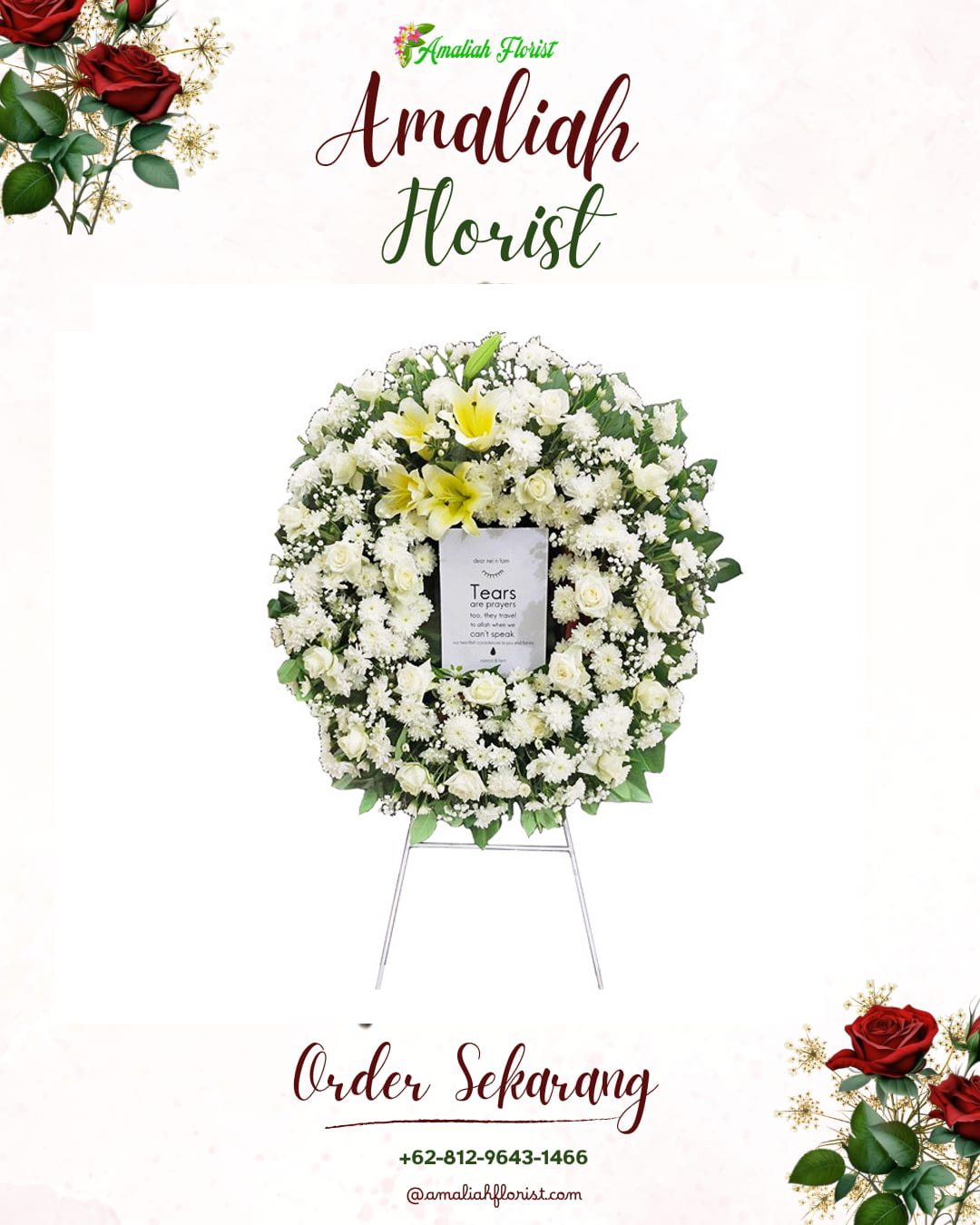 Krans Bunga Duka Palimanan